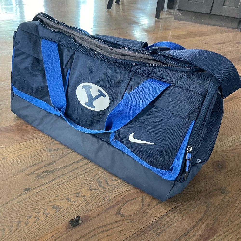BYU Nike Team Issued Duffle Bag